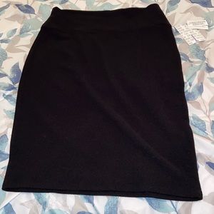 BLACK Lularoe Cassie Pencil skirt